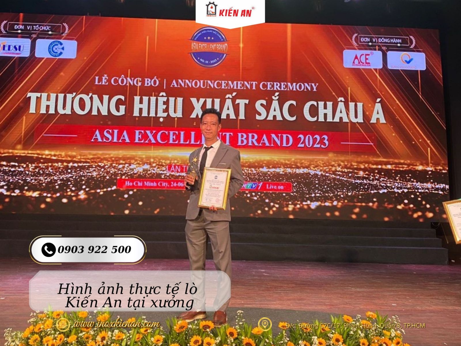 Kiến An thương hiệu hơn 20 năm tại Việt Nam